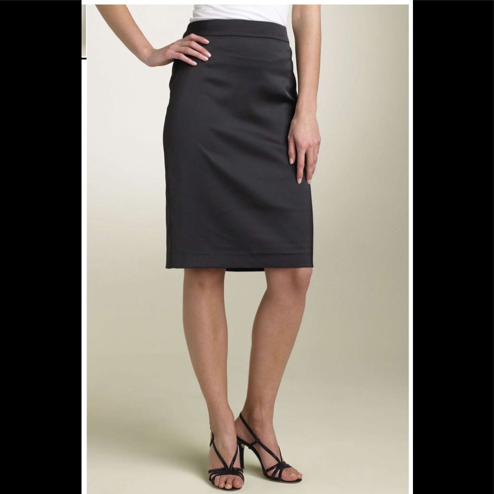 TADASHI SHOJI SATEEN PENCIL SKIRT 14